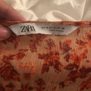 Zara Tops - Zara floral button down blouse Zara Tops - Zara floral button down blouse